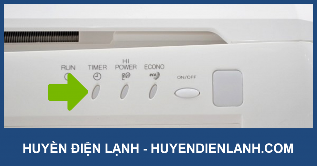 Nguyên nhân máy lạnh chớp đèn – Máy lạnh bị lỗi timer